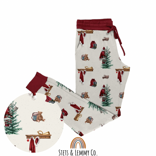 Jolly Old St. Nicholas Mom Joggers (PREORDER)